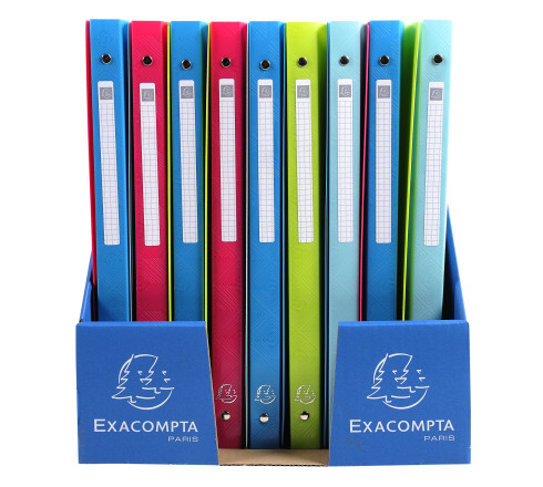 Classeur PP souple 4 anneaux 15mm 1928 PP - A4