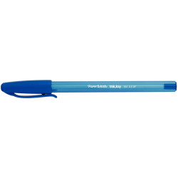 Boîte de 50 stylos Inkjoy 100 pointe fine bleu