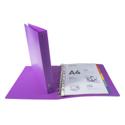 Classeur 4 anneaux 30mm polypropylène OPAK - A4 Maxi