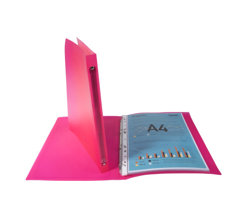 Classeur 4 anneaux 30mm polypropylène OPAK - A4 Maxi