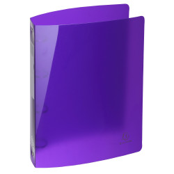 Classeur 4 anneaux 30mm IDERAMA PP polypropylène 7/10e - A4 maxi