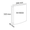 Classeur 4 anneaux 30mm polypropylène Forever Young - A4 Maxi