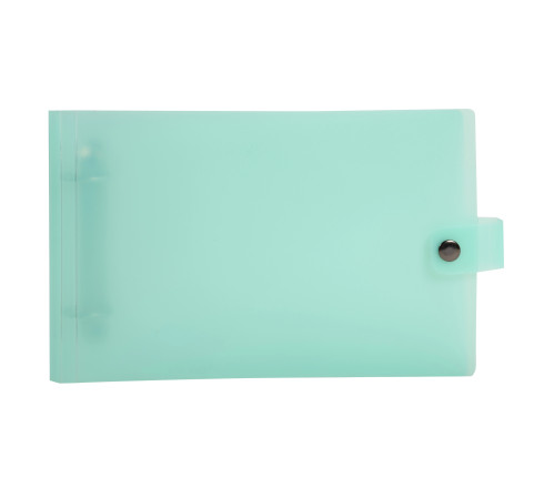 Classeur pour fiches bristol A5 et 125x200 2 anneaux 30mm polypropylène Chromaline Pastel