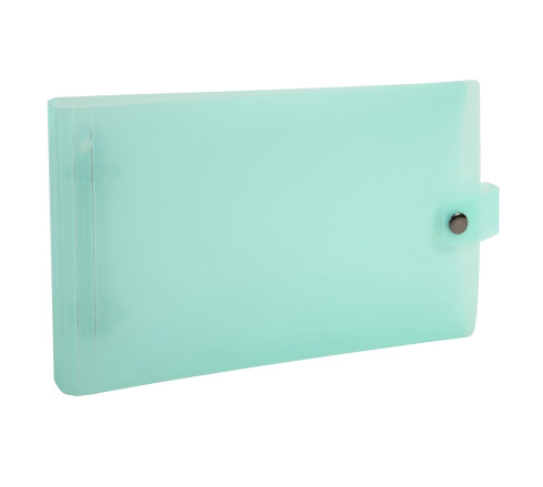 Classeur pour fiches bristol A5 et 125x200 2 anneaux 30mm polypropylène Chromaline Pastel