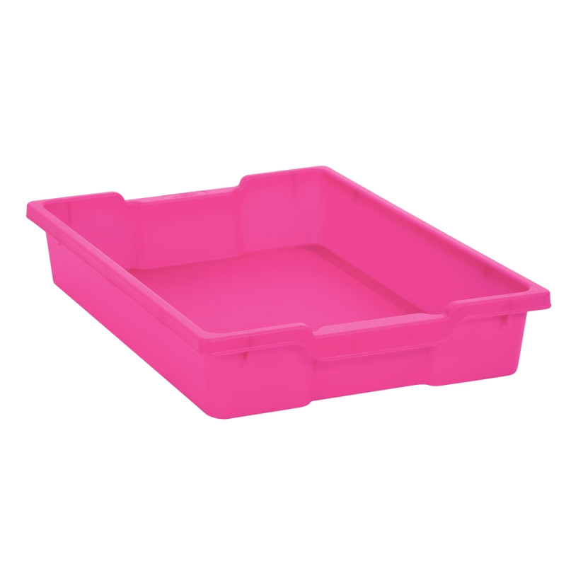 Bac en plastique petit modèle fuschia