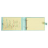 Classeur pour fiches bristol A5 et 125x200 2 anneaux 30mm polypropylène Chromaline Pastel