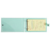 Classeur pour fiches bristol A5 et 125x200 2 anneaux 30mm polypropylène Chromaline Pastel