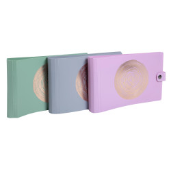 Classeur pour fiches bristol 2 anneaux 30mm PP recyclé Ellipse