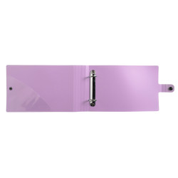 Classeur pour fiches bristol 2 anneaux 30mm PP recyclé Ellipse