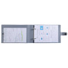 Classeur pour fiches bristol 2 anneaux 30mm PP recyclé Ellipse