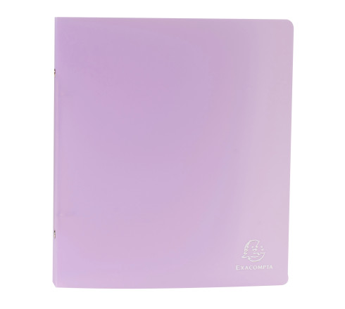 Classeur format écolier 2 anneaux 15mm PP Chromaline Pastel