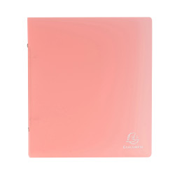 Classeur format écolier 2 anneaux 15mm PP Chromaline Pastel