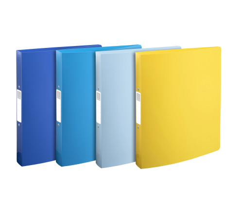 Classeur 2 anneaux 30mm polypropylène recyclé BeeBlue - A4 Maxi