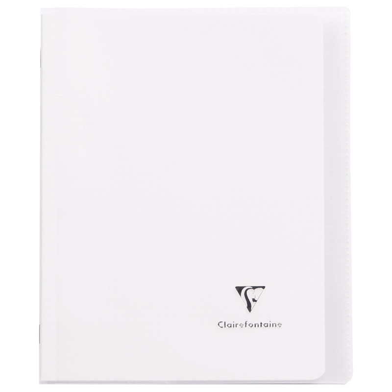 Piqûre 96 pages KOVERBOOK, format 17x22 cm, seyès 90g, couverture poly