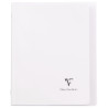 Piqûre 96 pages KOVERBOOK, format 17x22 cm, seyès 90g, couverture poly