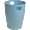 Corbeille à papier Ecobin 15litres Autentik bleu gris