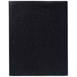 Agenda semainier Manager 21x27cm noir