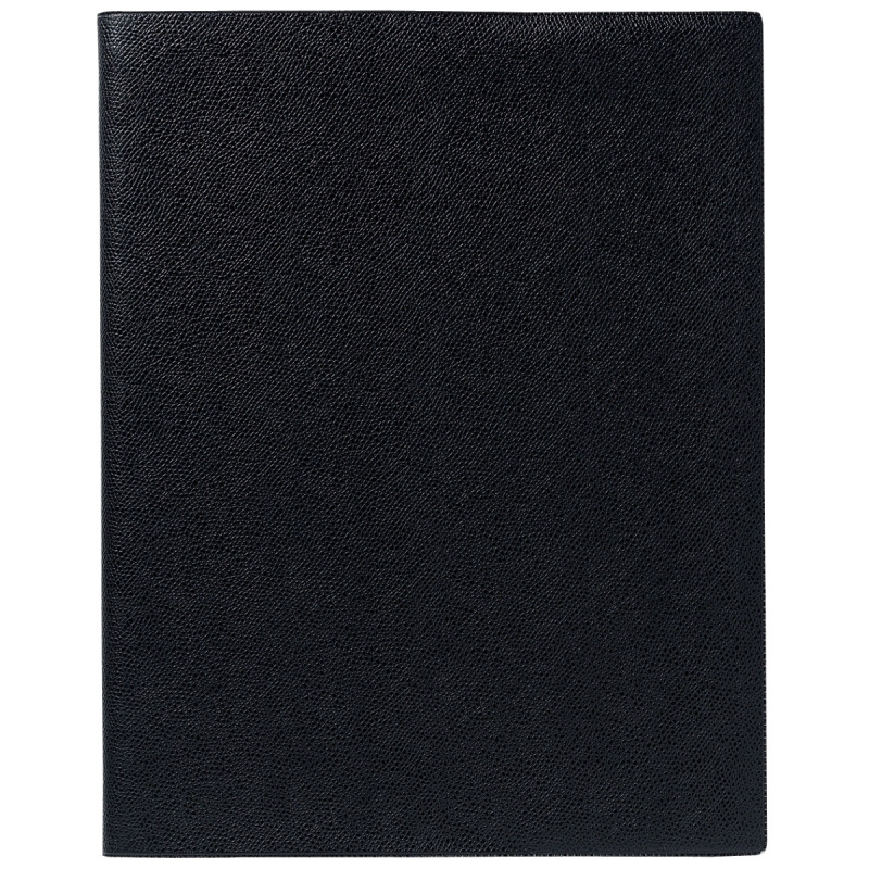 Agenda semainier Manager 21x27cm noir