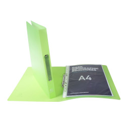 Classeur 2 anneaux 20 mm polypropylène Chromaline - A4