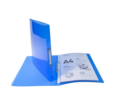 Classeur 2 anneaux 15mm IDERAMA PP polypropylène 5/10e - A4