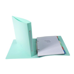 Classeur pour format écolier 17x22 2 anneaux 15mm polypropylène Opak - 230x200.