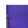 Classeur pour format écolier 17x22 2 anneaux 15mm Crystal colours - 230x200