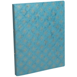 Classeur souple 2 anneaux 15mm carte lustrée Néo Déco