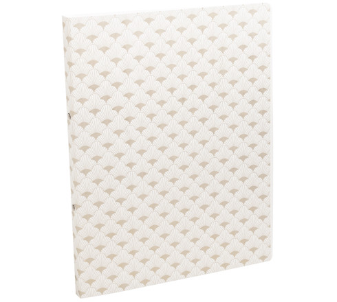 Classeur souple 2 anneaux 15mm carte lustrée Néo Déco