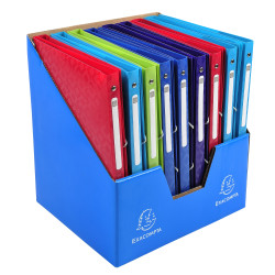 Classeur souple polypropylène 5/10e 4 anneaux 15mm OffiX® - A4