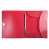 Classeur souple polypropylène 5/10e 4 anneaux 15mm OffiX® - A4