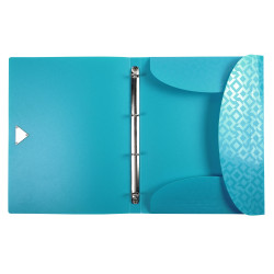 Classeur souple polypropylène 5/10e 4 anneaux 15mm OffiX® - A4