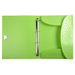 Classeur souple polypropylène 5/10e 4 anneaux 15mm OffiX® - A4