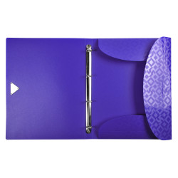 Classeur souple polypropylène 5/10e 4 anneaux 15mm OffiX® - A4