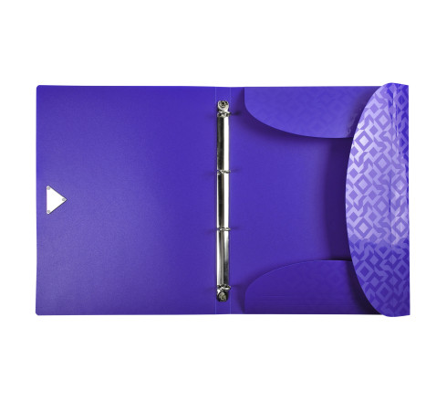 Classeur souple polypropylène 5/10e 4 anneaux 15mm OffiX® - A4