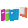 Classeur polypropylène Campus NEON 2 anneaux de 30mm - A4 maxi