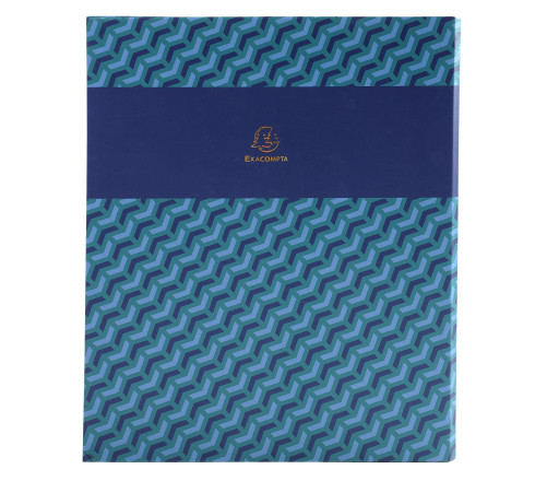 CLASSEUR CARTON DOS PLAT 2 ANNEAUX 30MM COPPER TIME - A4