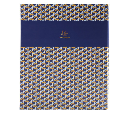 CLASSEUR CARTON DOS PLAT 2 ANNEAUX 30MM COPPER TIME - A4