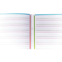 Cahier DYS format A4, 48 pages interligne 3 mm