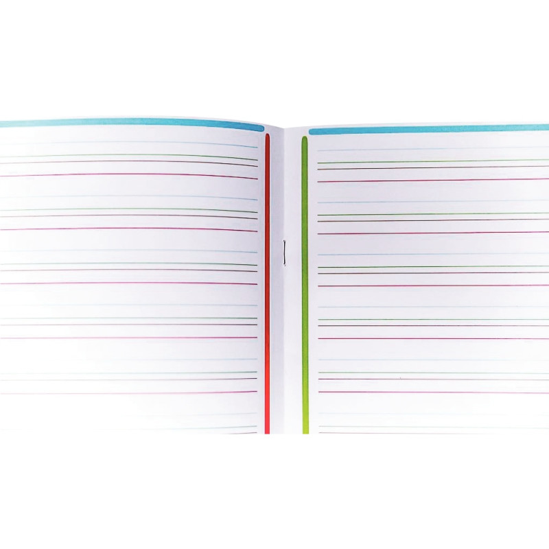 Cahier DYS format A4, 48 pages interligne 3 mm