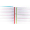 Cahier DYS format A4, 48 pages interligne 3 mm