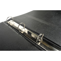 Classeur rembordé PVC dos rond 4 anneaux 30mm - A3 horizontal