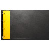 Classeur rembordé PVC dos rond 4 anneaux 30mm - A3 horizontal