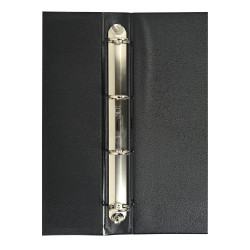 Classeur rembordé PVC dos rond 4 anneaux 30mm - A3 horizontal