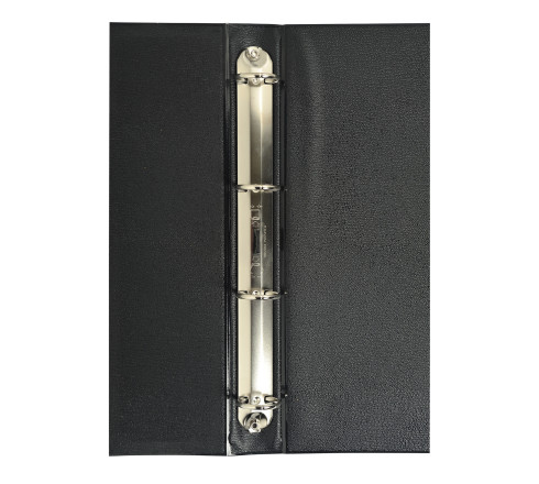 Classeur rembordé PVC dos rond 4 anneaux 30mm - A3 horizontal