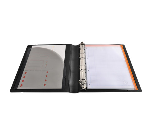 Classeur Exabinder 4 anneaux en D 30mm polypropylène Exactive - A4 maxi