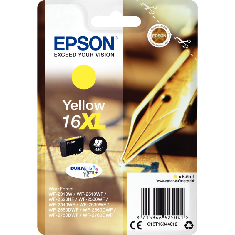 Epson STYLO PLUME / 16XL cartouche jet d'encre jaune haute capacité au