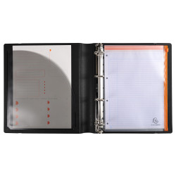 Classeur Exabinder 4 anneaux en D 30mm polypropylène Exactive - A4 maxi