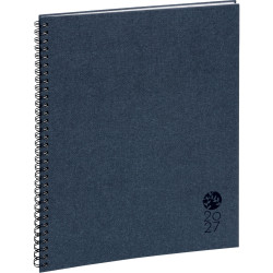 Agenda semainier Forever 21x27cm bleu