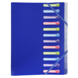 Trieur polypropylène 3 rabats 12 compartiments OPAK