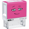 Tampon "Essaie encore une fois" rose